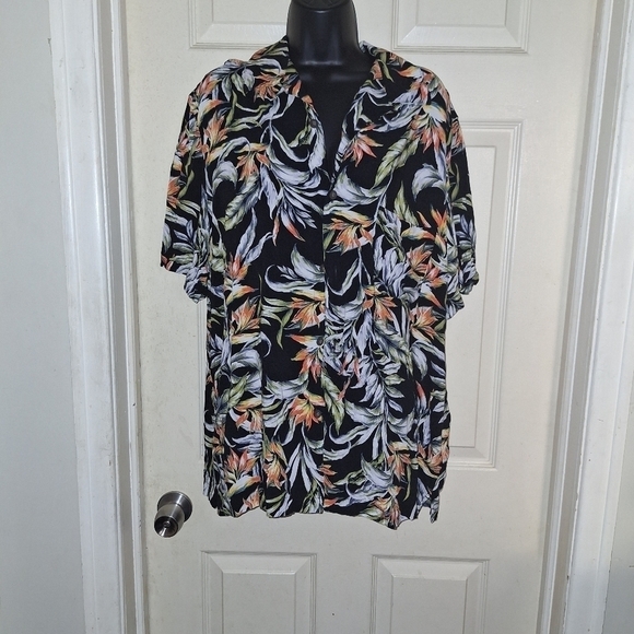 George button down bold print men's shirt size XL - Picture 1 of 5